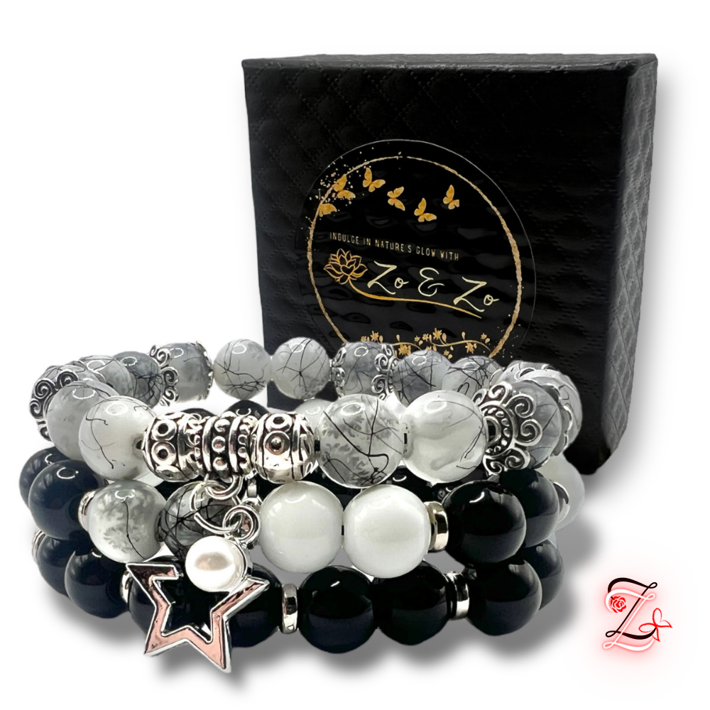 Shaded Starlight - 3pcs. Bracelet Set